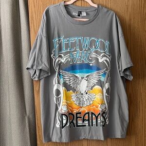 H&M Gray Short Sleeve Graphic Tee